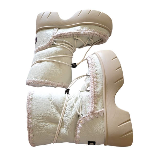 Free People MOU Lunar Landing Snow Platform Boots Size/39 - Picture 6 of 11